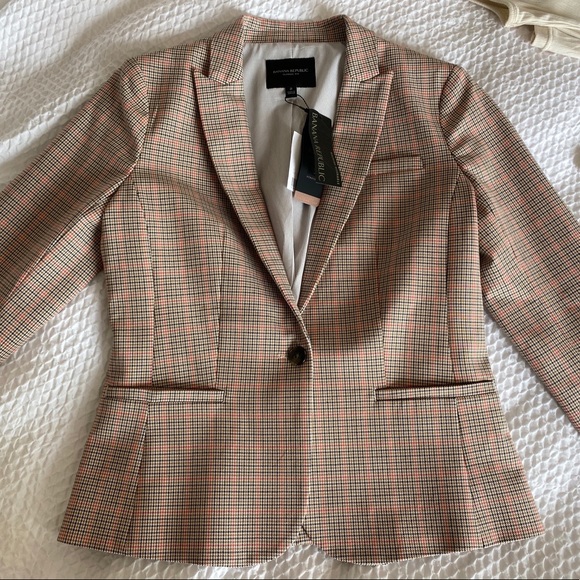 Banana Republic Plaid Blazer - Picture 3 of 5